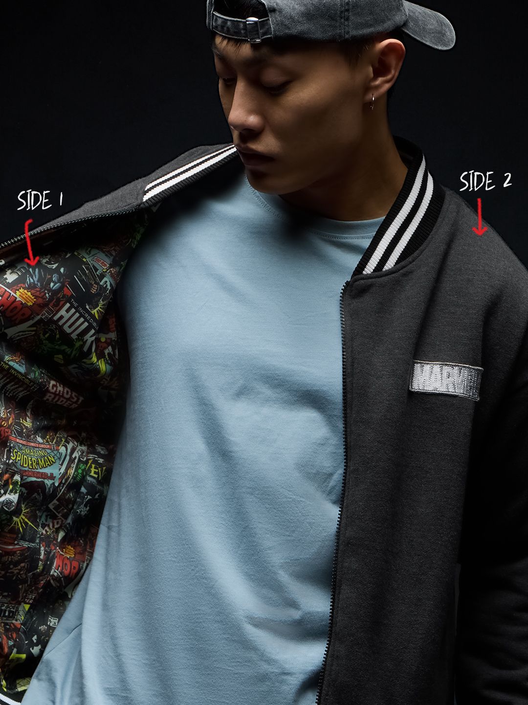 Marvel: Retro Covers Varsity Jackets online