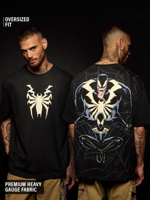 Venom: Spider x Venom Oversized T-Shirts Online