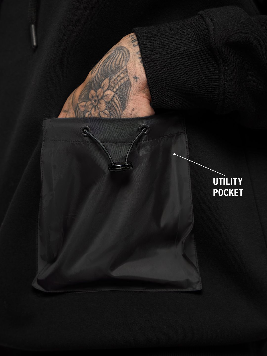 Utility Hoodie: Midnight Men Oversized Hoodies price