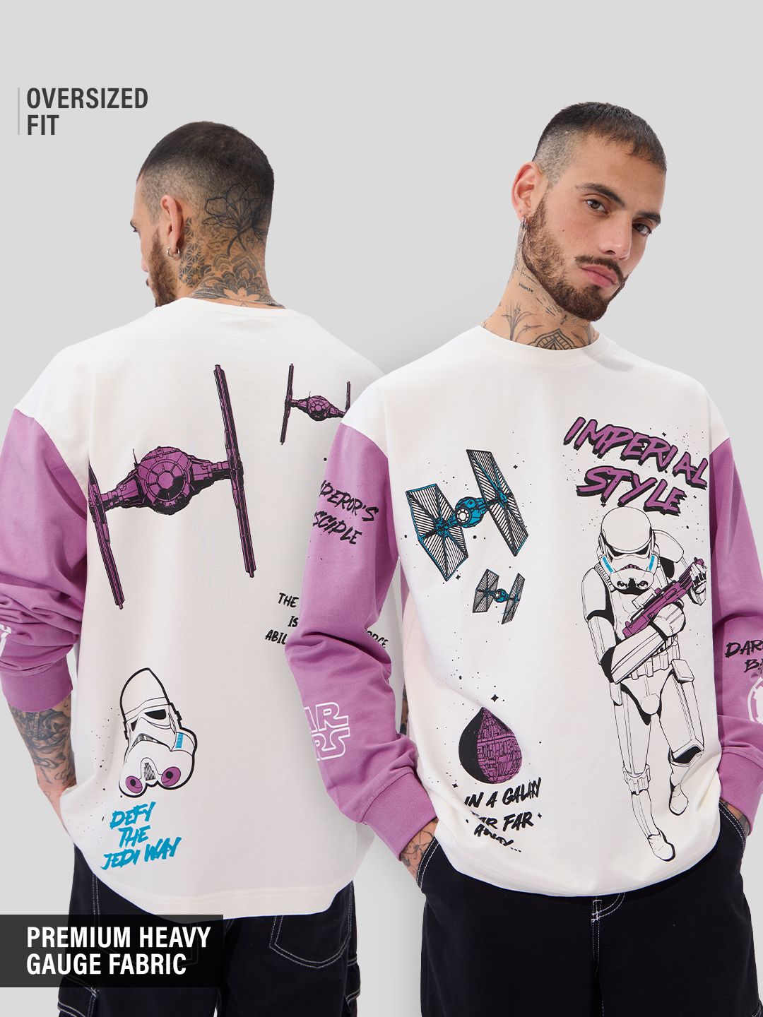 Star Wars: Shadows Of The Empire Oversized Full Sleeve T-Shirts