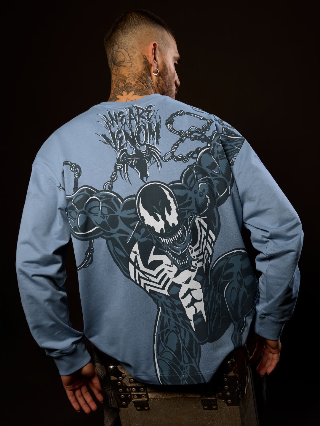 Buy Venom: Slurp Oversized Full Sleeve T-Shirts