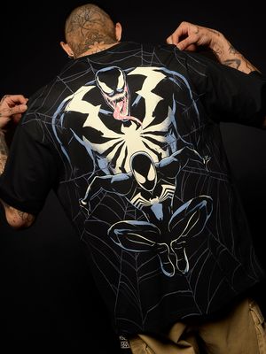 Buy Marvel: Spider x Venom Oversized T-Shirts Online