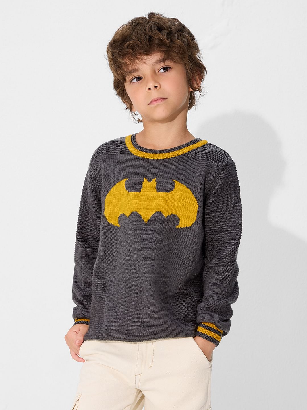 Boys batman sweater online