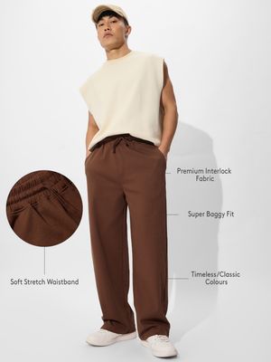 Buy Korean Joggers: Tan Brown Mens Online at The Souled