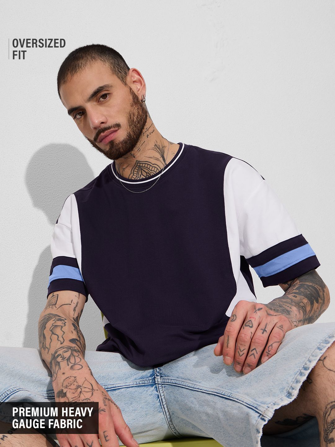 Naram Oversized Shirt - Lavender Blue main image 1