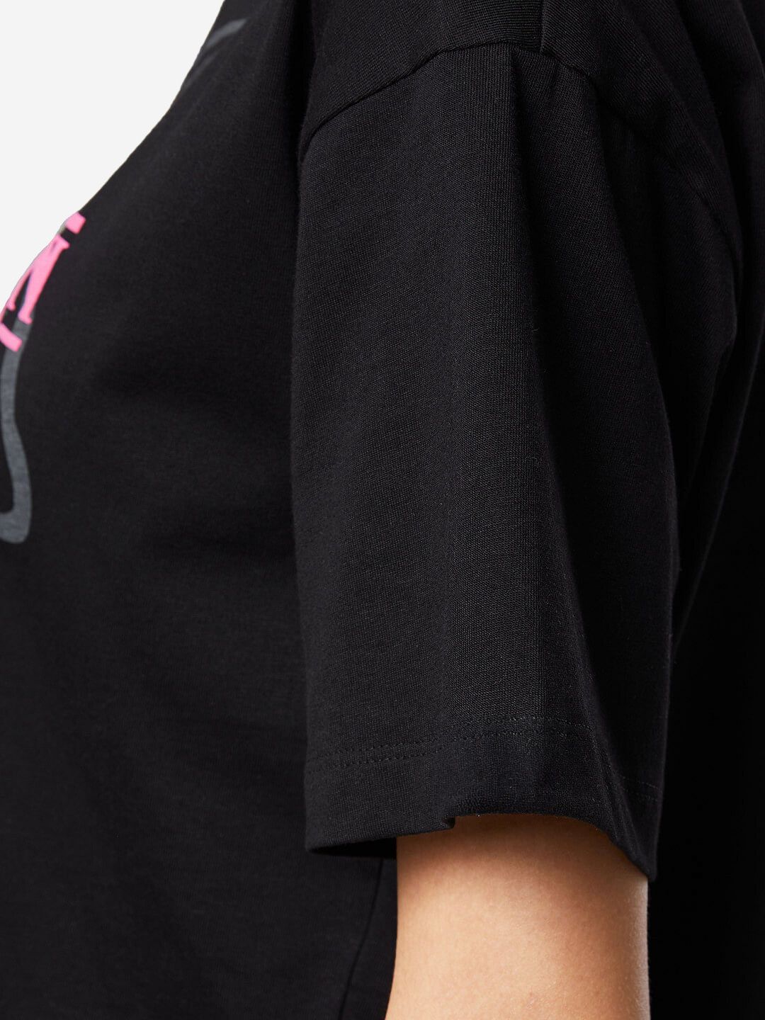 Buy Stranger Things: Demogorgon Hunting Crew (Oversized) Women Oversized Cropped T-Shirts