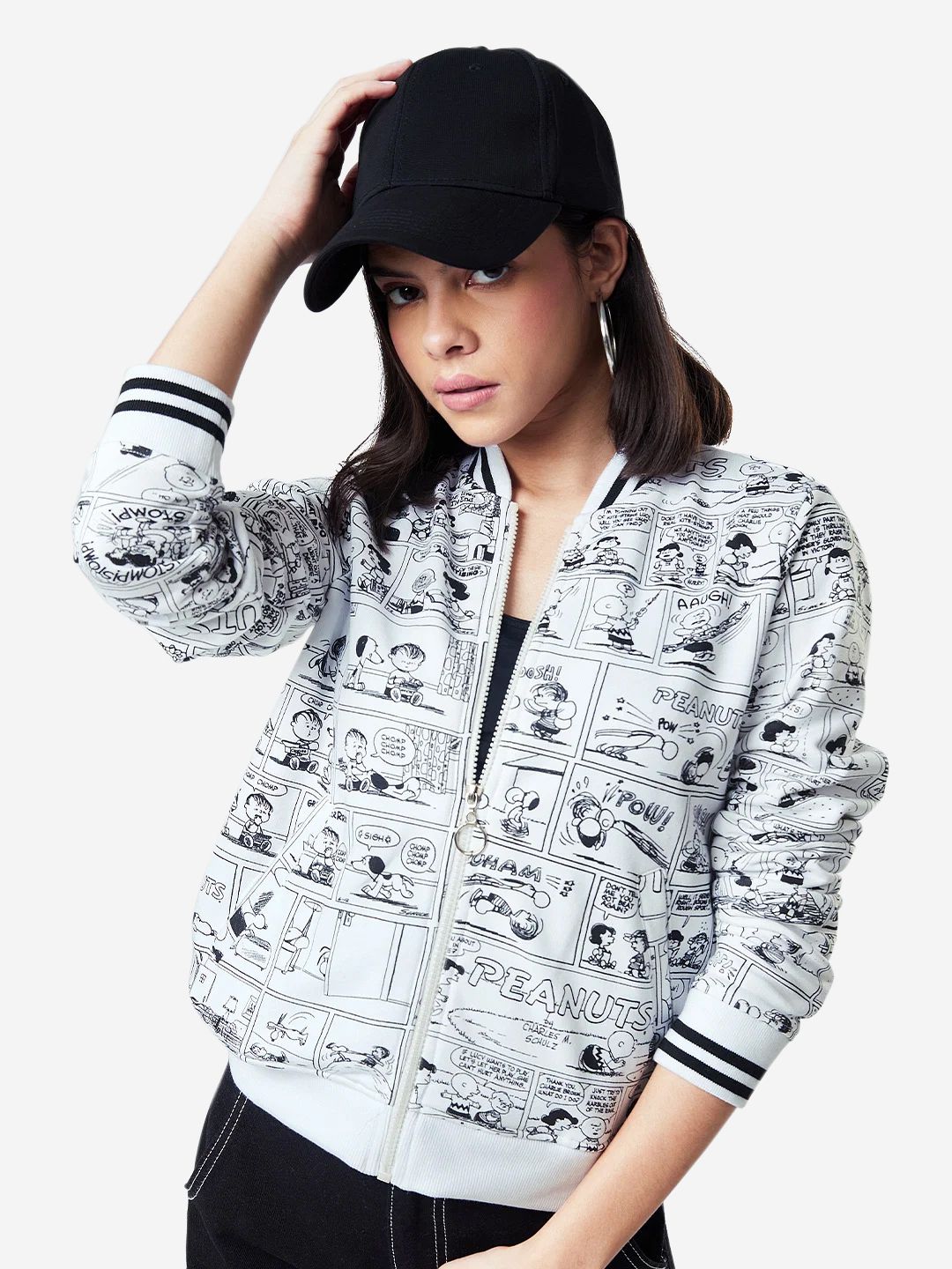 Buy Peanuts: Comic Strip Women Jackets online at The Souled Store.