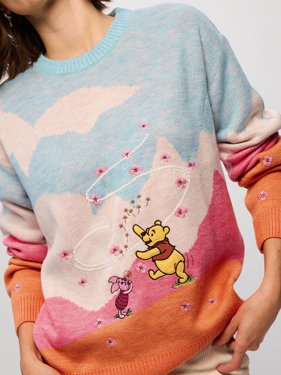 Winnie The Pooh: Scenic Women Oversized Sweaters online