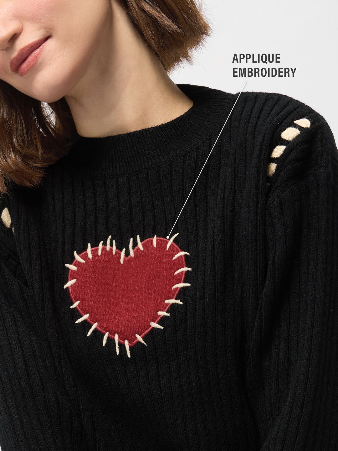 Knitted Sweater: Heartbreaker Women Knitted Sweaters online