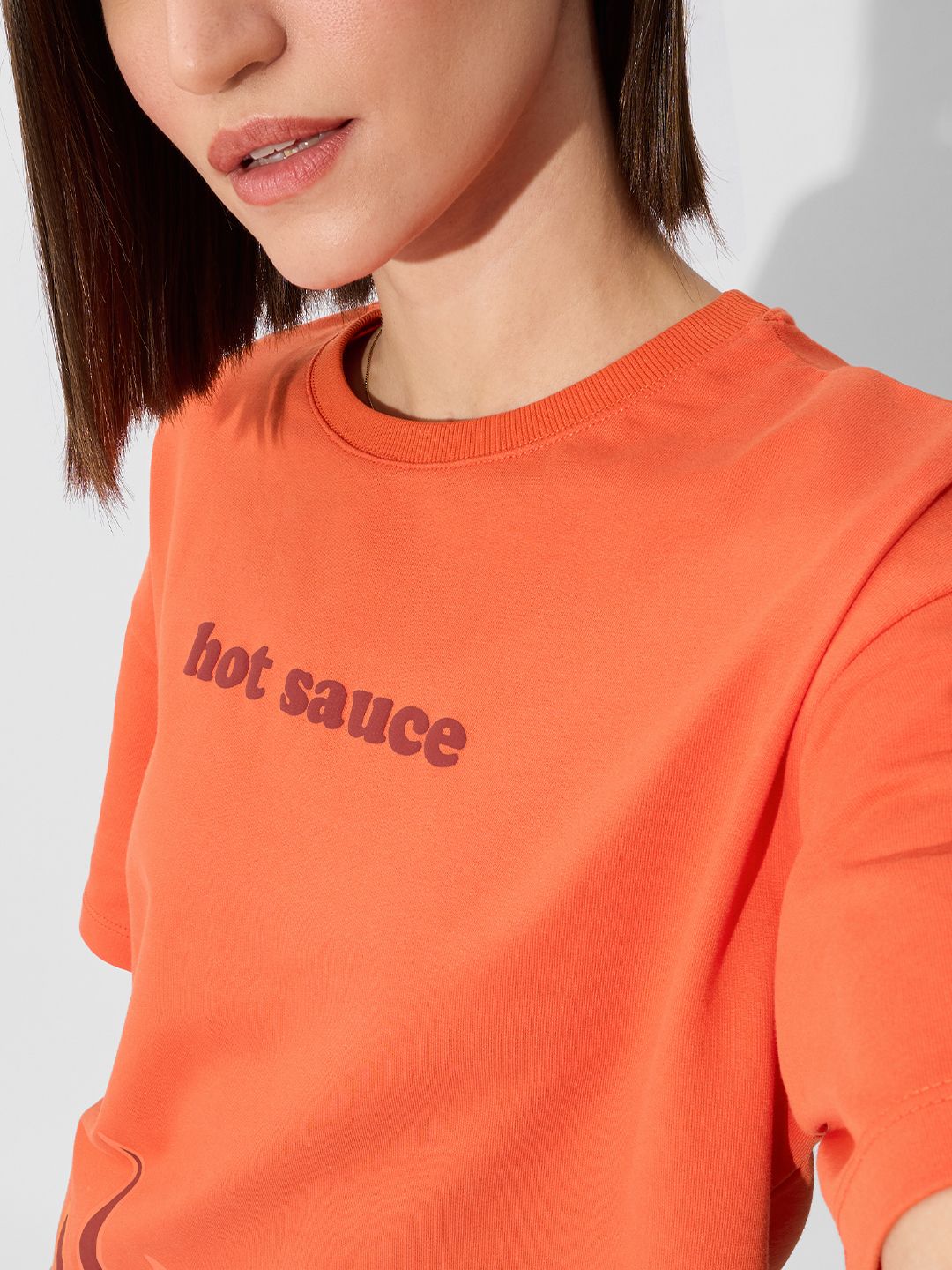 TSS Originals: Hot Sauce Women Oversized T-Shirts online