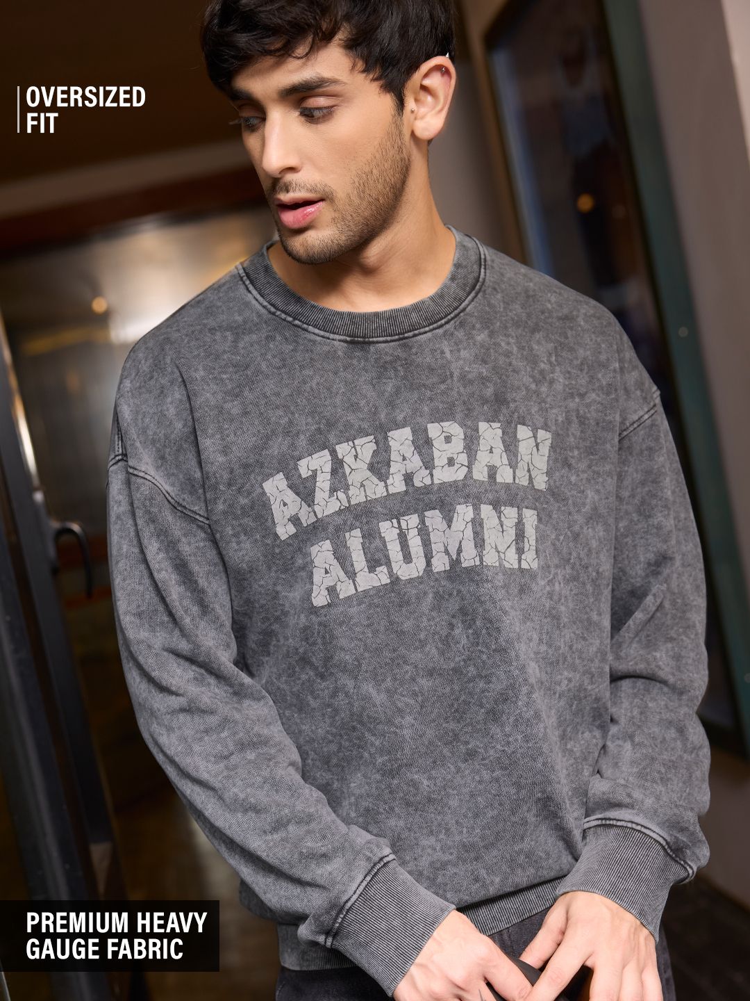 Harry Potter: Azkaban Men Oversized Sweatshirts