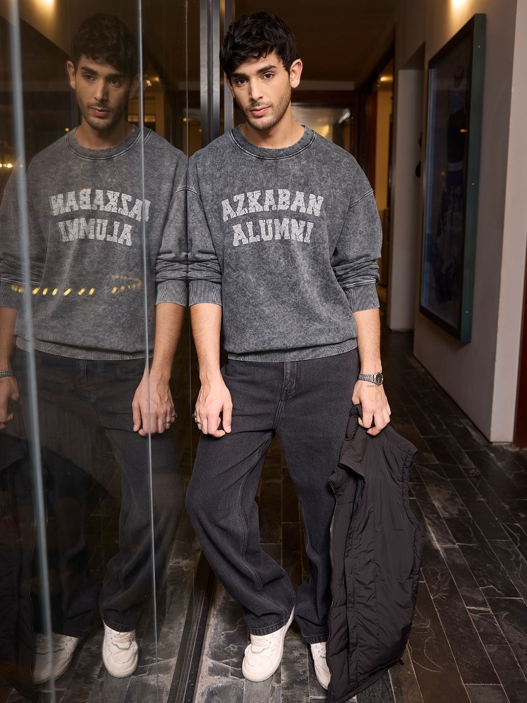 Buy Harry Potter: Azkaban Men Oversized Sweatshirts