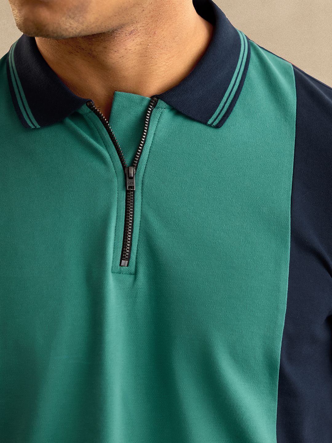 TSS Originals: Cadmium Zipper Polos online