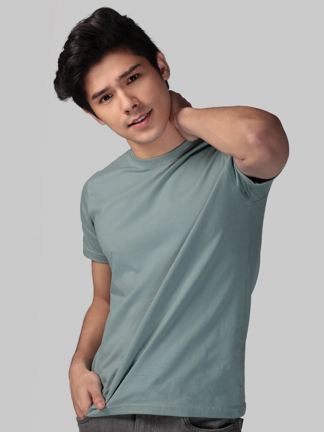 Solids: Sage Green T-Shirts Online