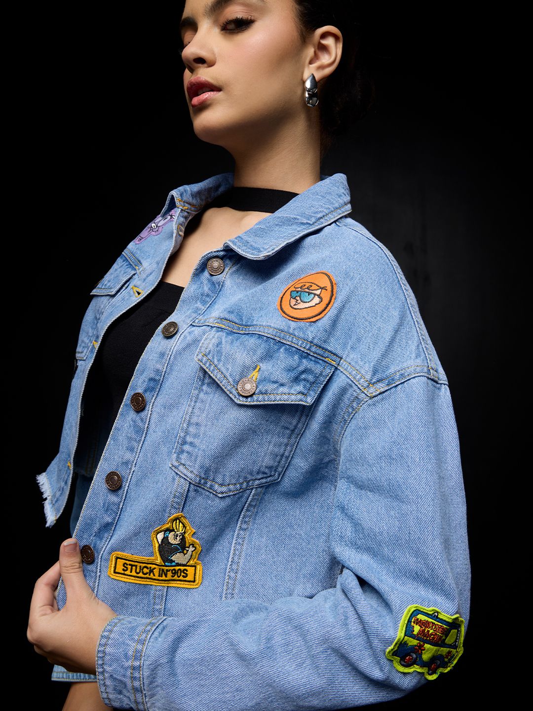 Buy Cartoon Network: Stuck In 90's Women Denim Jackets
