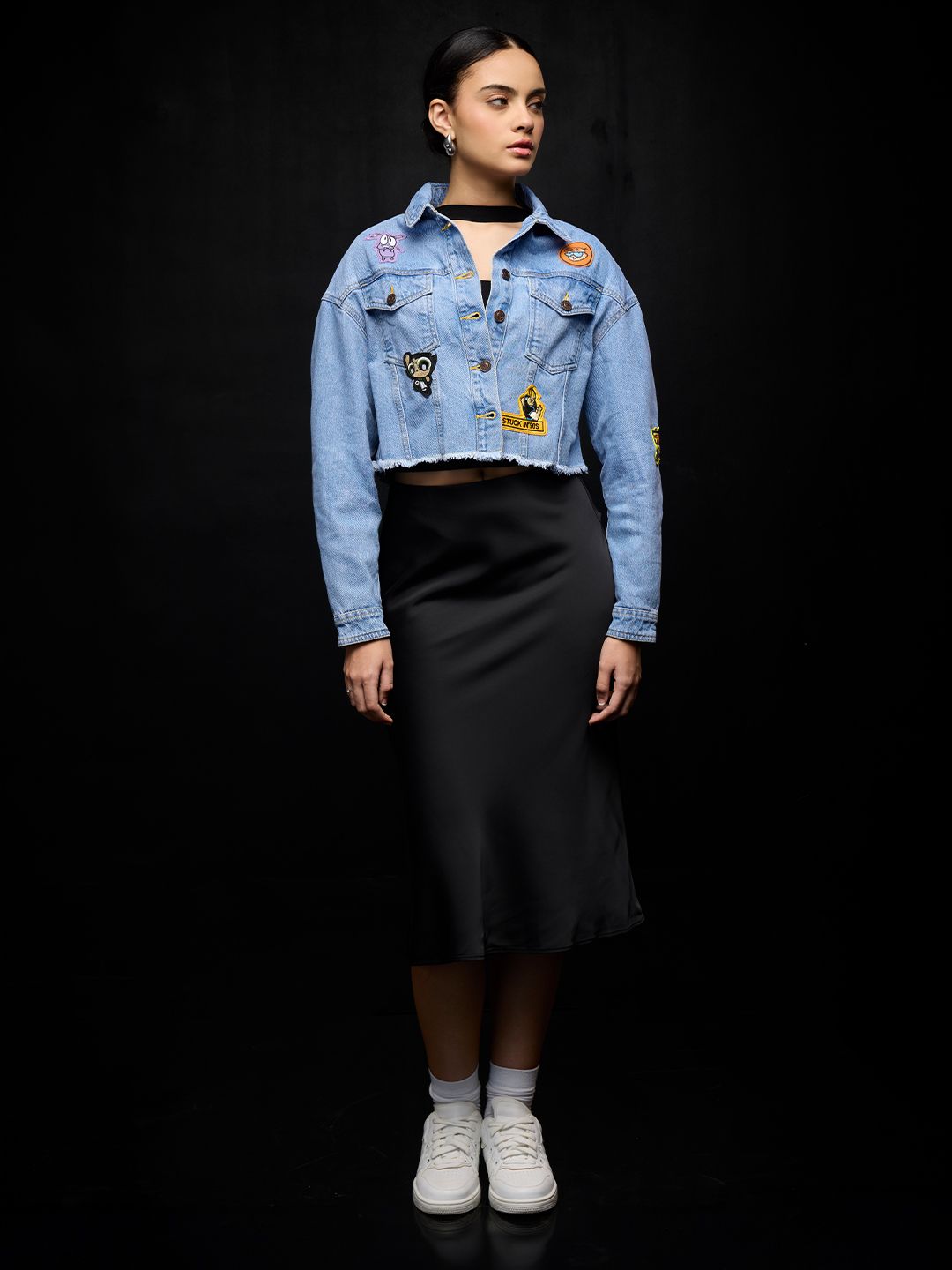 Cartoon Network: Stuck In 90's Women Denim Jackets price