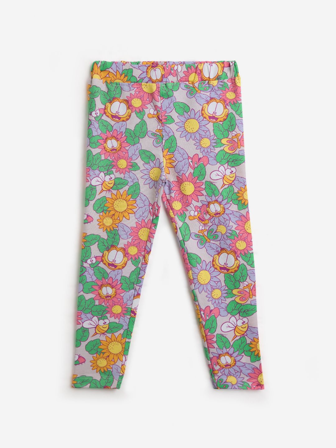 Garfield: Floral Girls Leggings (2-8 Yrs) Online