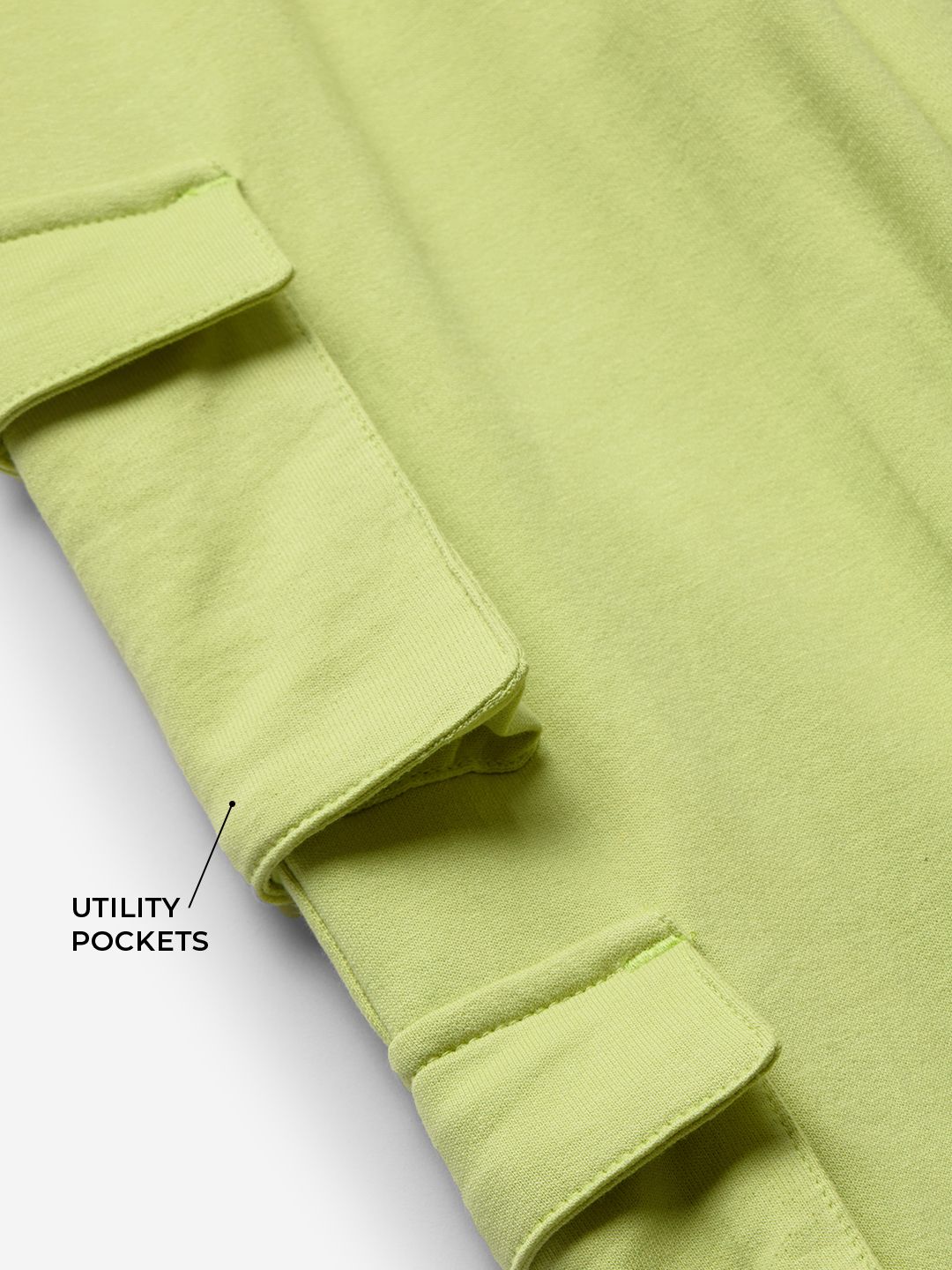 Buy Solids: Green Girls Cotton Joggers (2-8 Yrs)