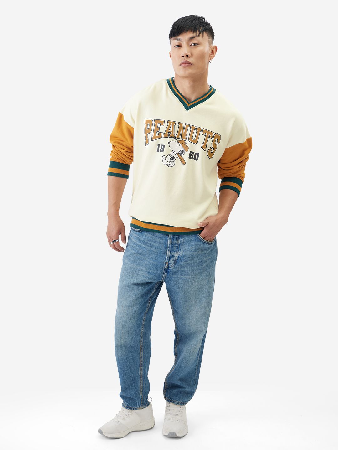 Peanuts: Since 1950 Men Oversized Sweatshirts price