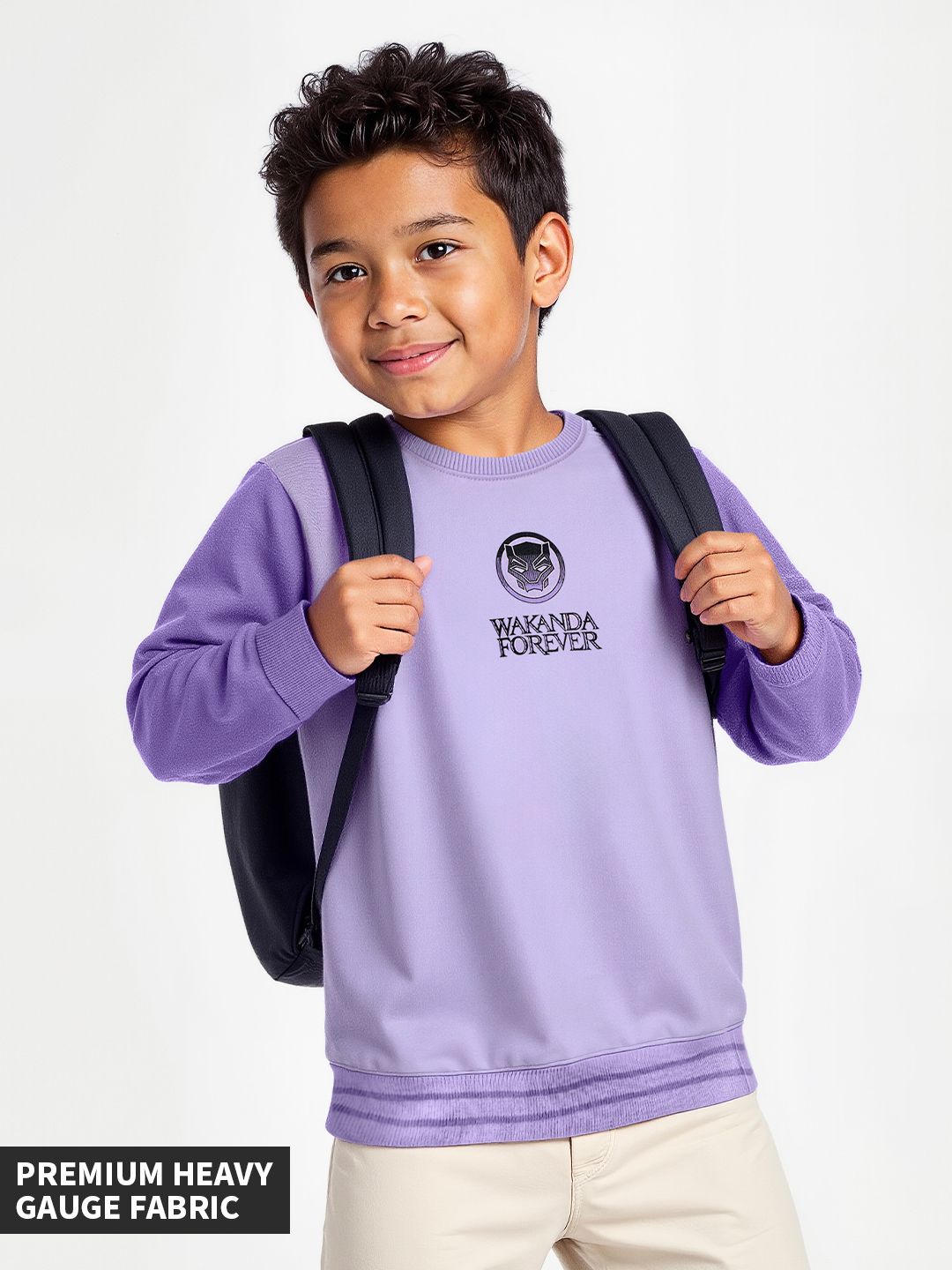 Black Panther: The Warrior Boys Sweatshirts (2-8 Yrs)