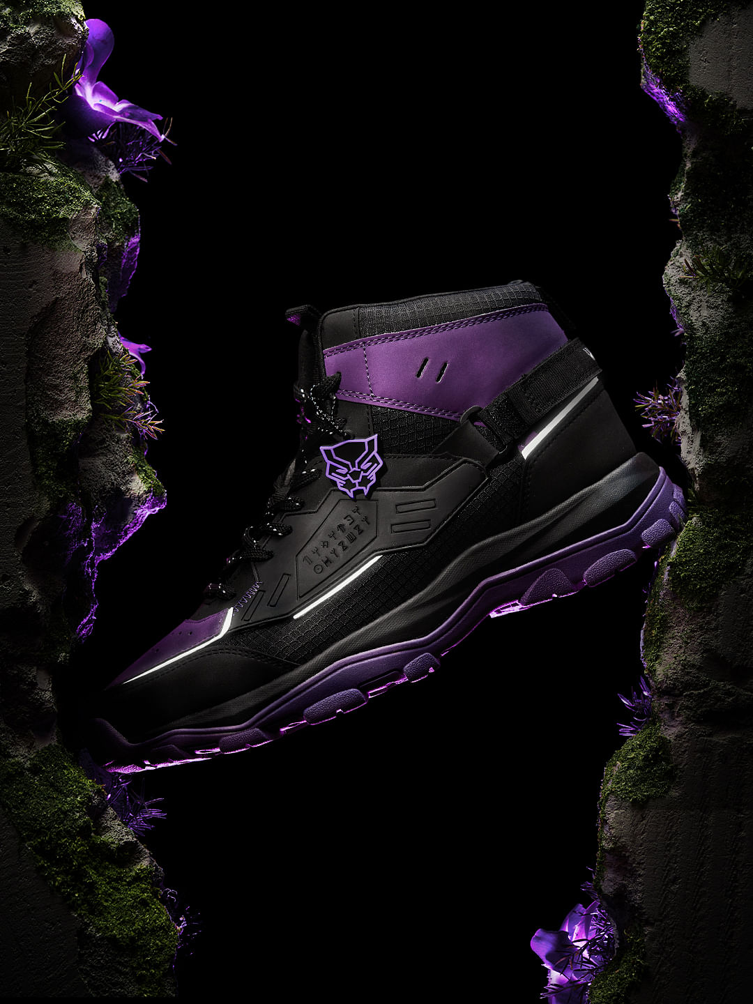 BlackPanther:WarriorMenHighTopSneakersByMarvel