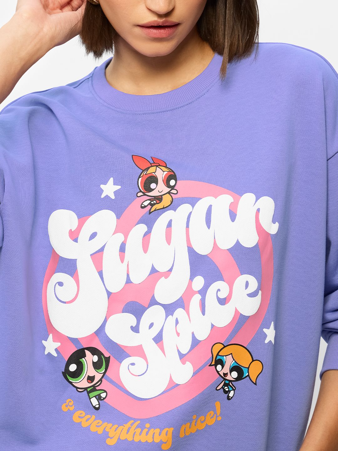 Buy Powerpuff Girls: Sugar & Spice Women Sweatshirt Online.