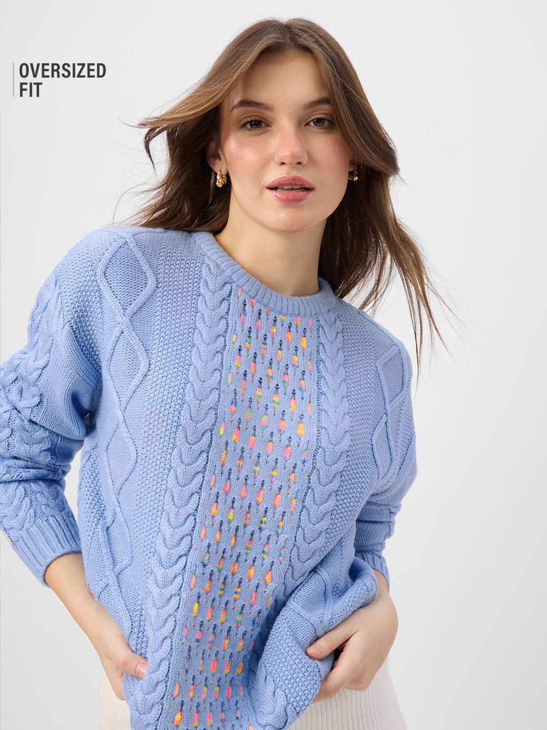 Buy Cable Knit Sweater Juliet Women Oversized Sweaters Online