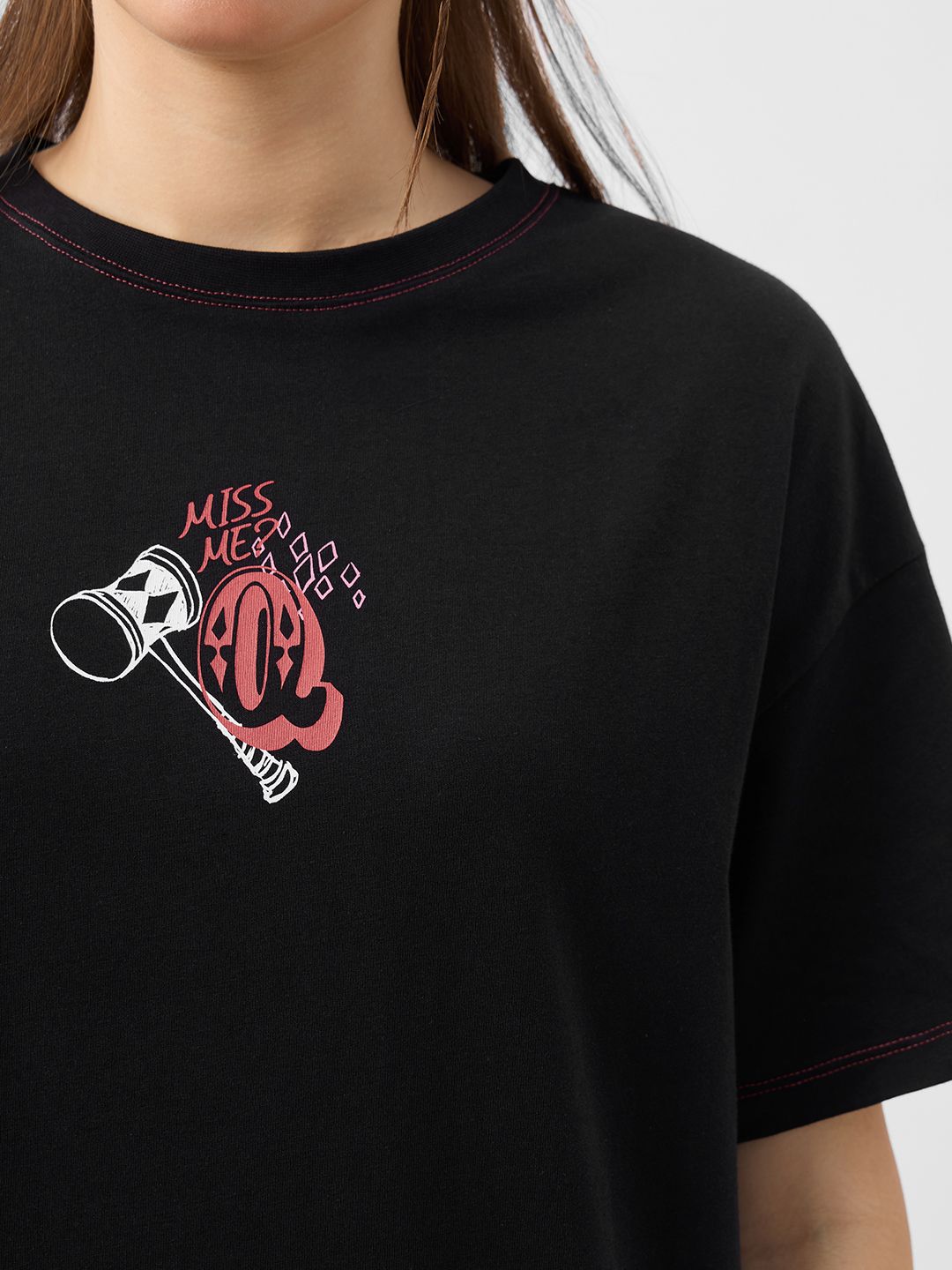 Harley Quinn: Queen Of Mischief Women Oversized T-Shirts online