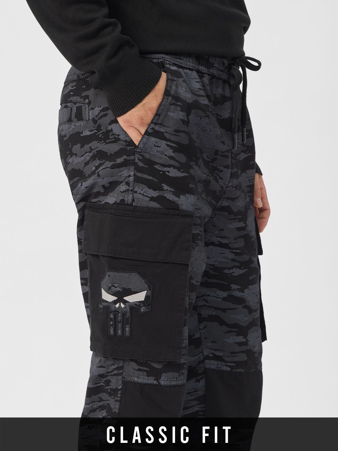 Punisher: One Man Army Men Cargo Joggers Online