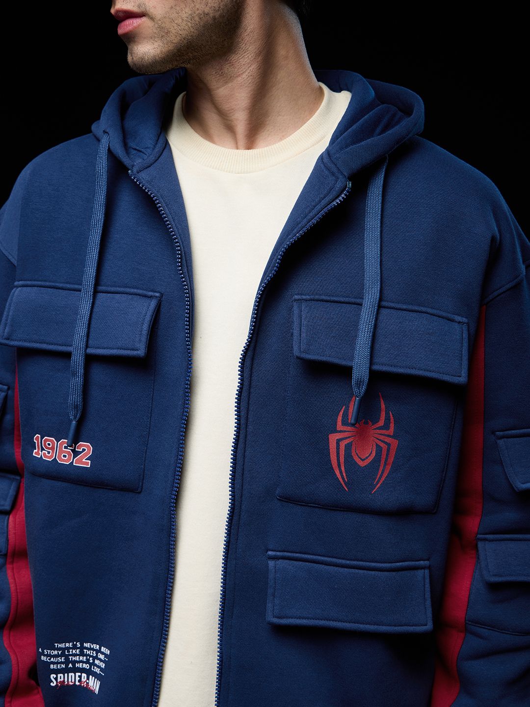 Spider-Man: Web-Slinger Men Oversized Hoodies online