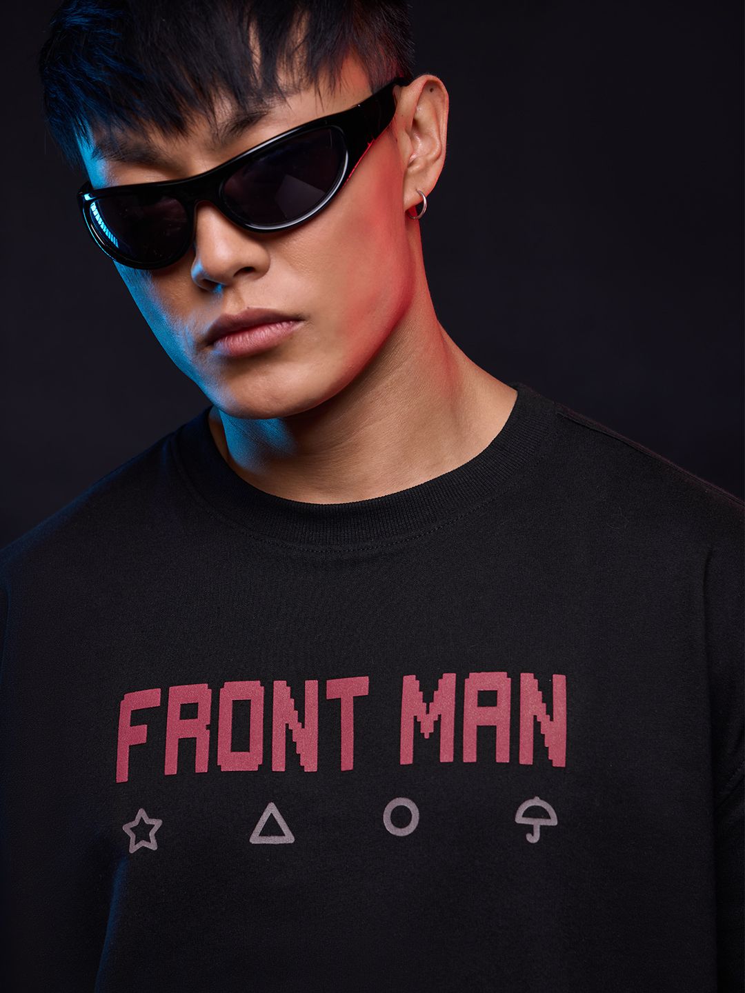 Squid Game: Front Man Oversized Full Sleeve T-Shirts online