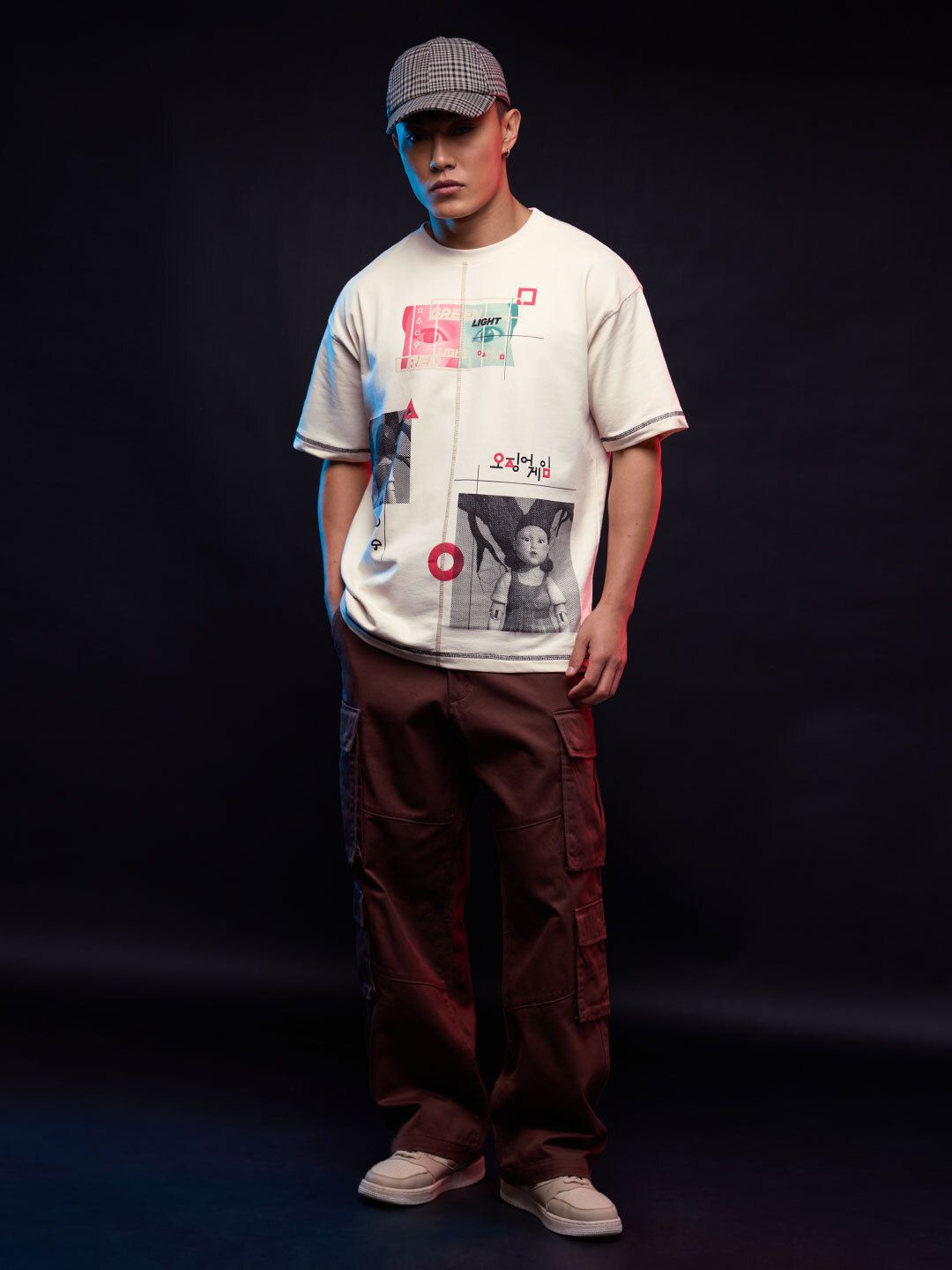 Squid Game: Let's Play Oversized T-Shirts price