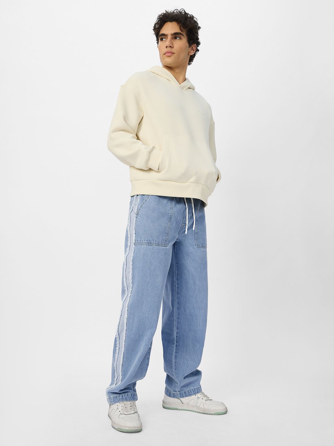 Denim: Sky Blue (Baggy Fit) Denim Joggers price