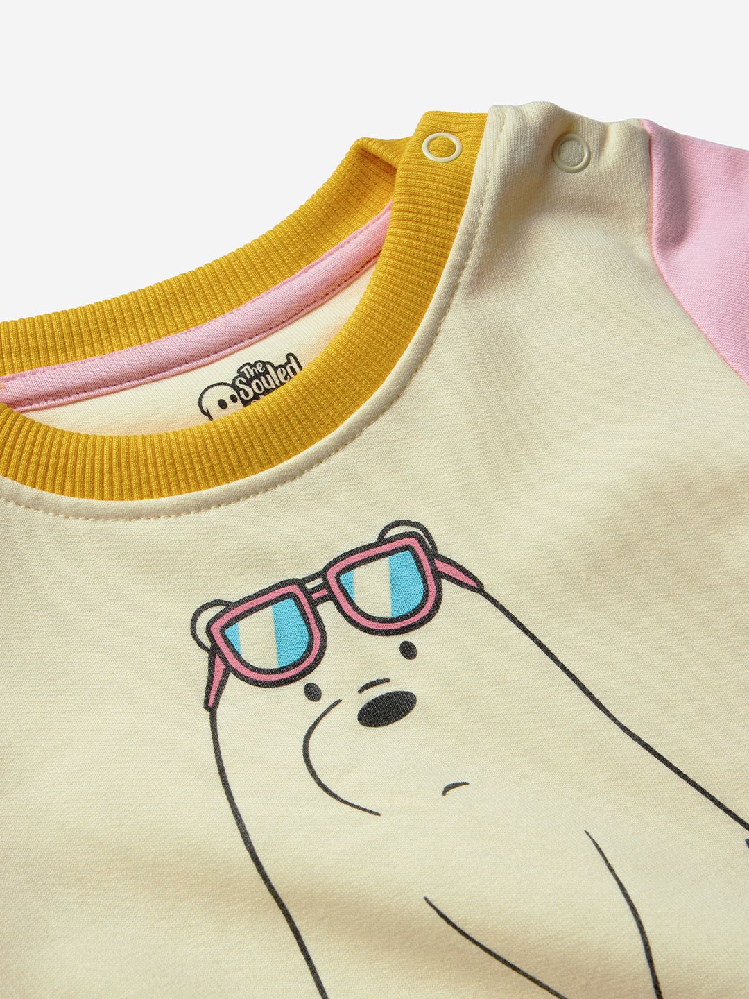 Buy We Bare Bears: Ice Bear Girls Cotton Sweatshirts (2-8 Yrs)