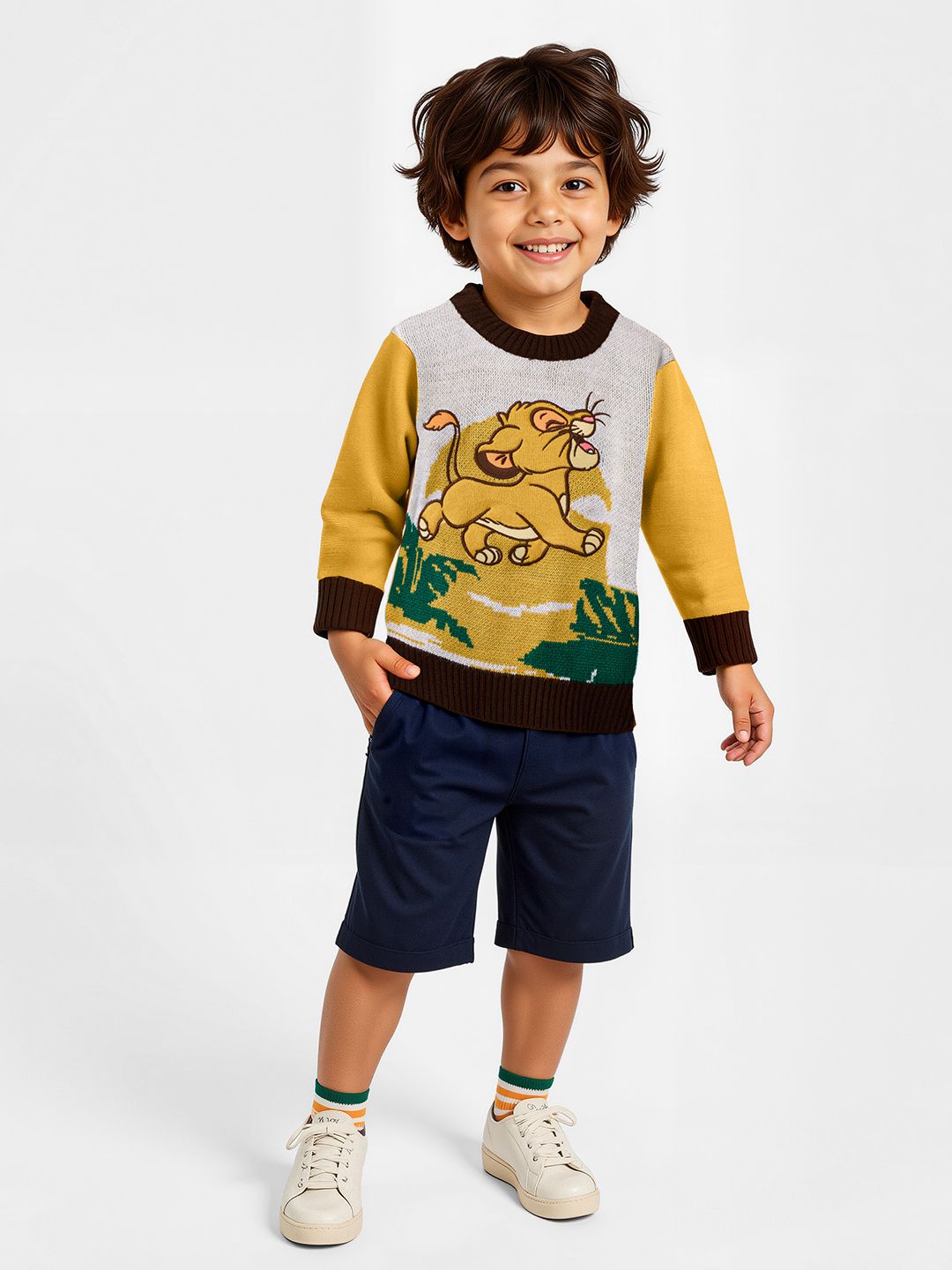 Lion King: Pride Boys Sweaters (2-8 Yrs)