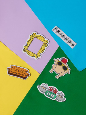 FRIENDS (Pack Of 5) Iron On Patches Online