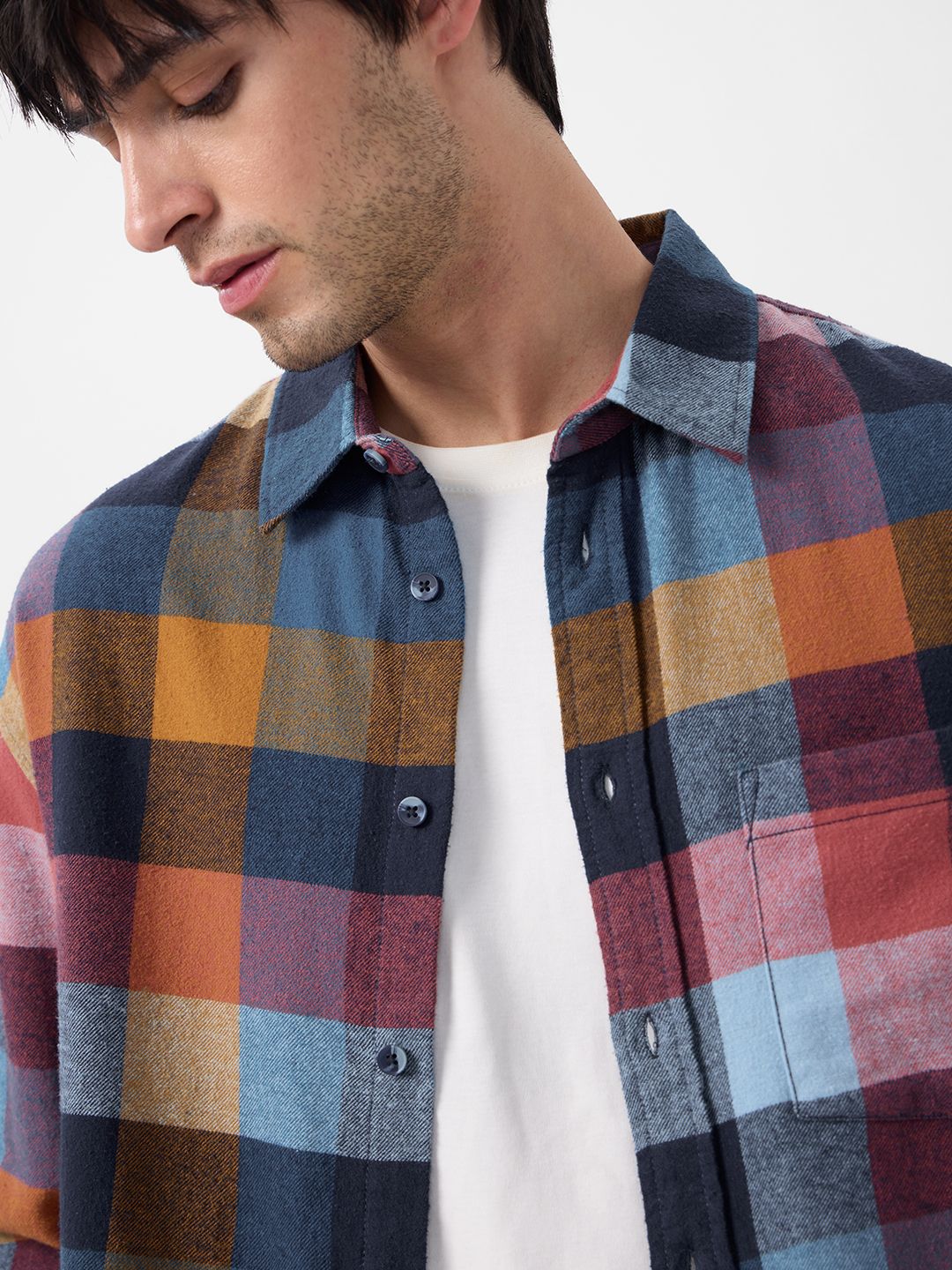 Plaid: Spectrum Men Relaxed Shirts online