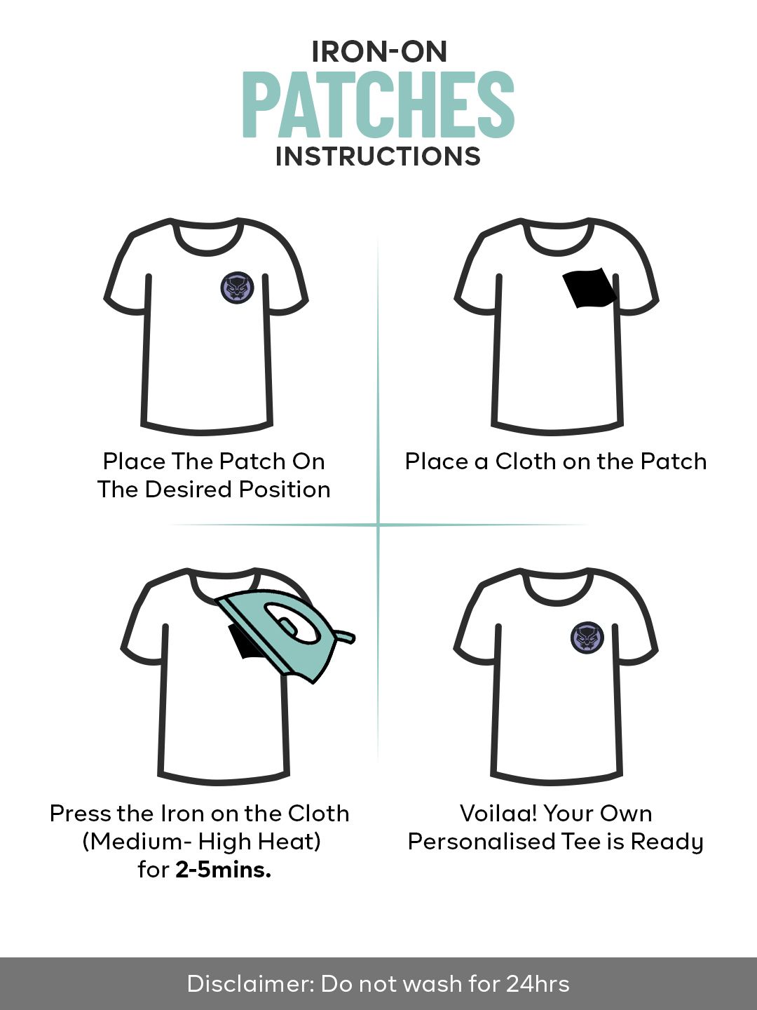 Buy Harry Potter (Pack Of 5) Iron On Patches