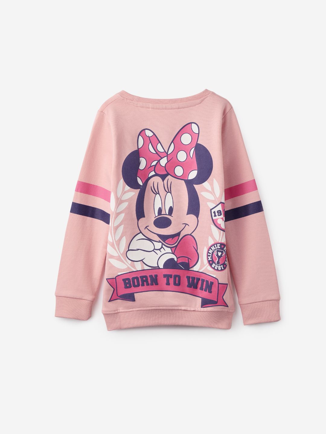 Disney: Minnie Mouse Girls Cotton Sweatshirts (2-8 Yrs) price