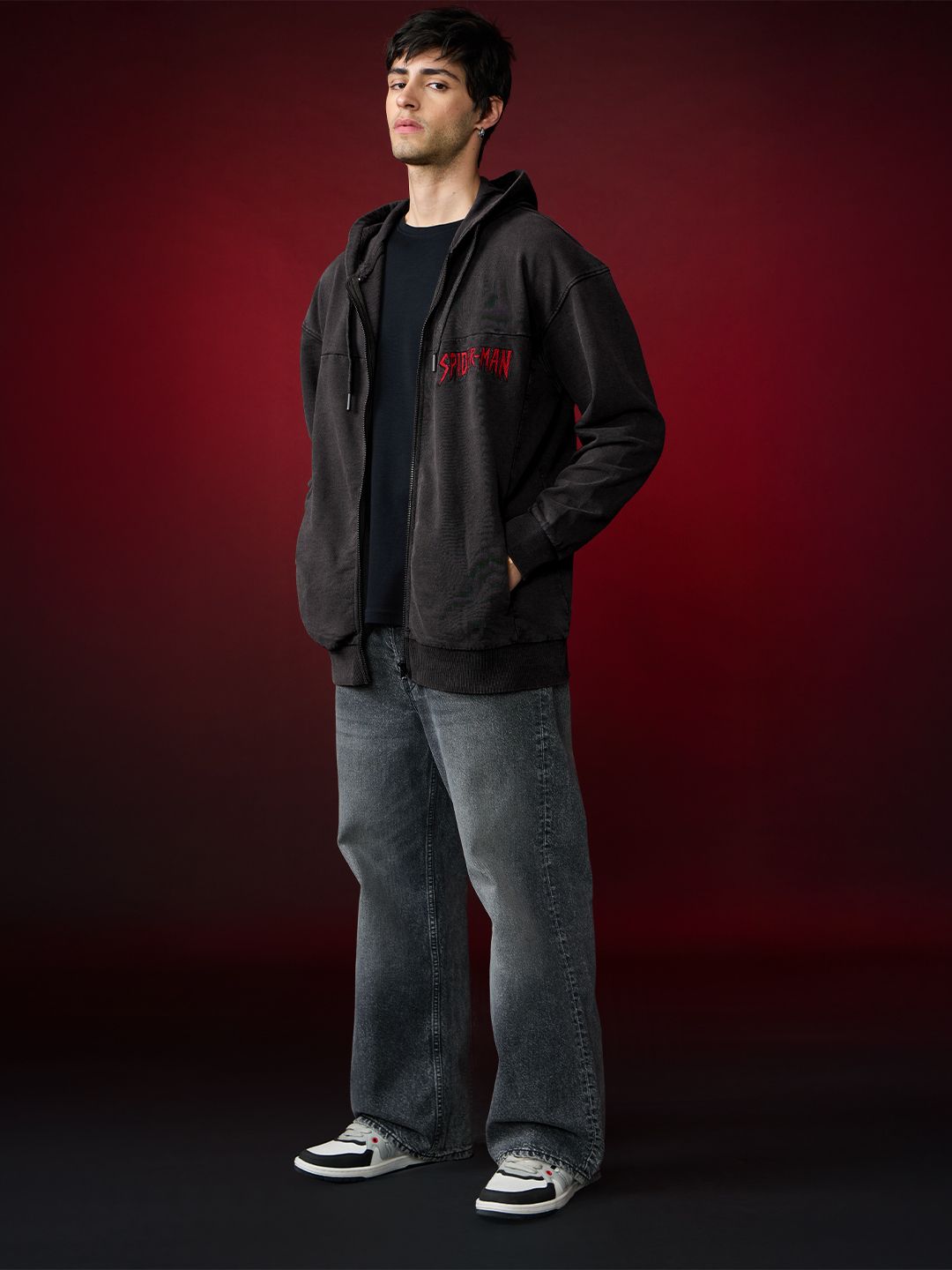 Buy Spider-Man: Designer Edition Men Oversized Hoodies