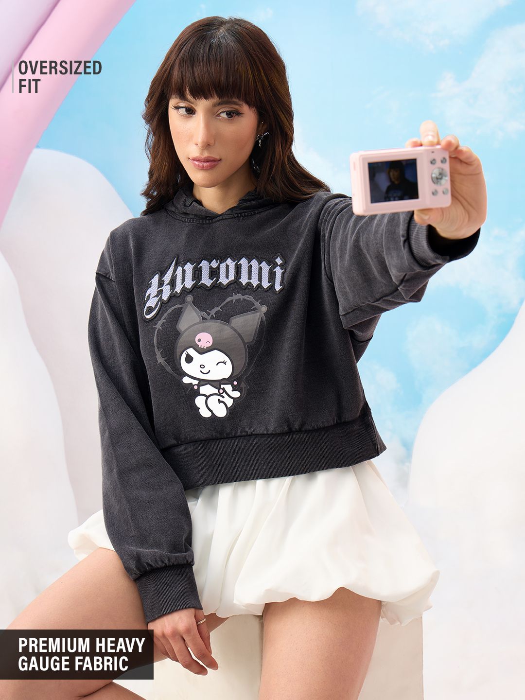 Buy Hello Kitty: Kuromi Women Hoodie Online