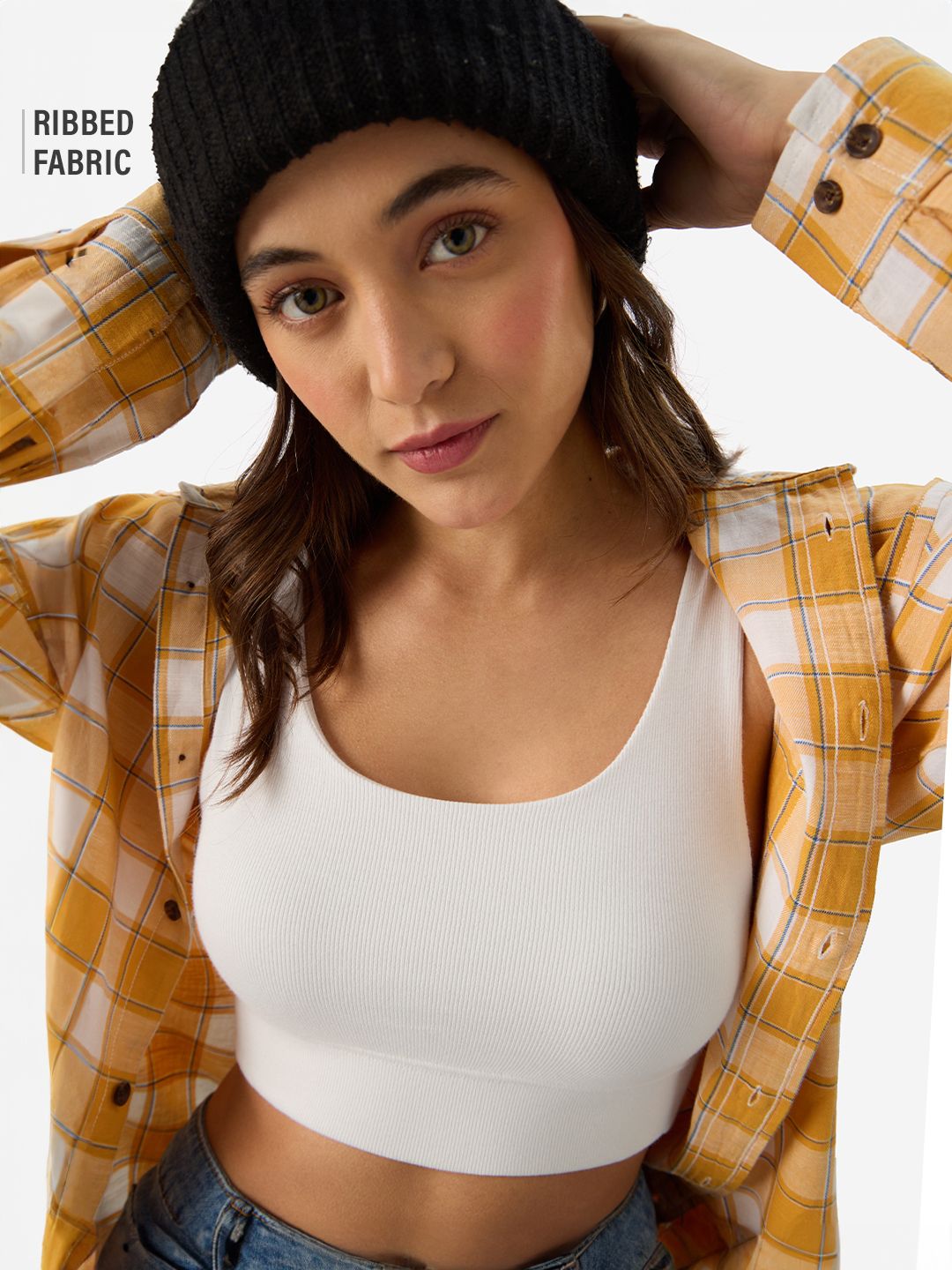 White Bralette Top Women Bralette Online