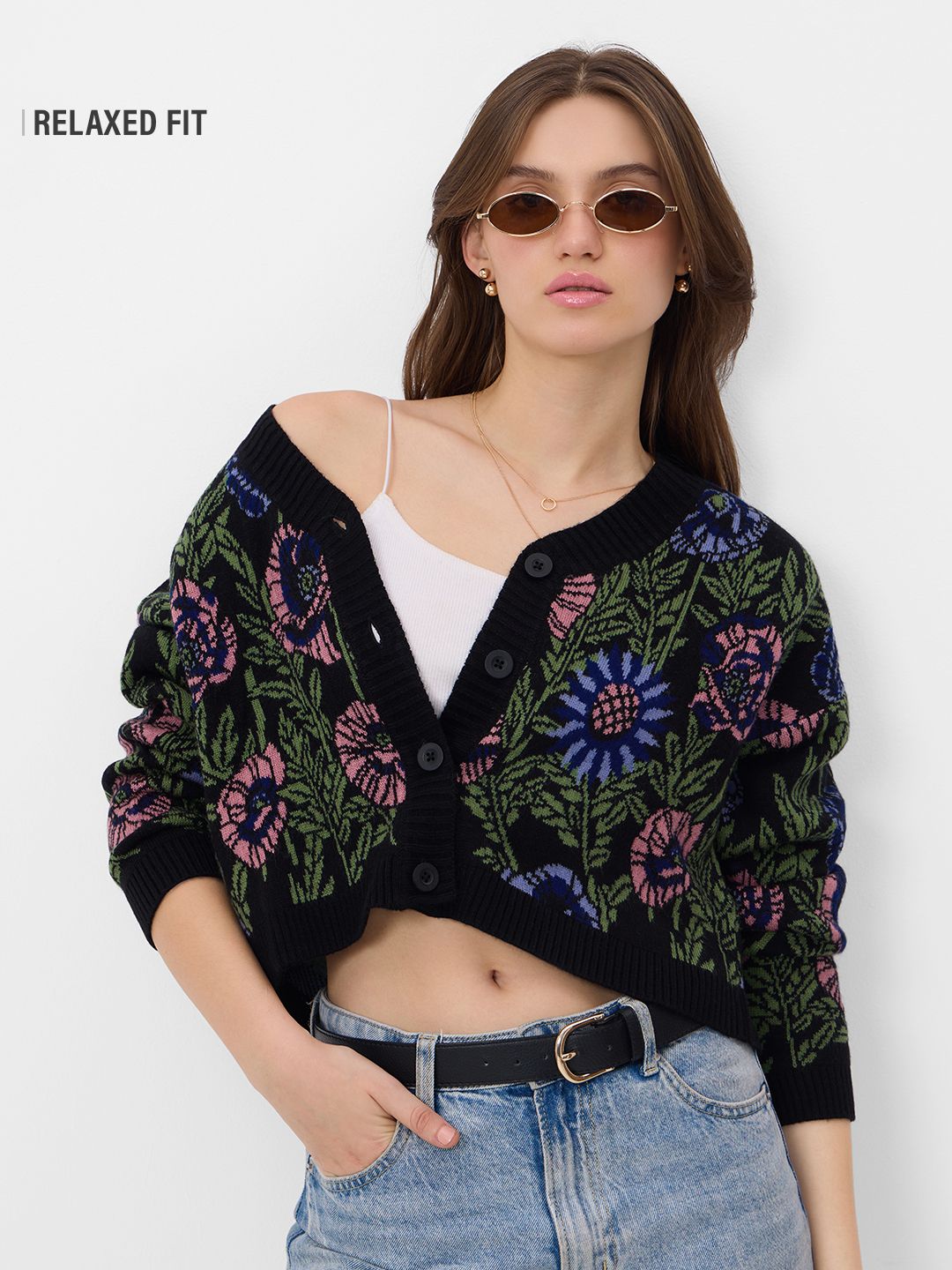 Buy Sweater Cardigan: Zinnia Women Knitted Sweaters Online