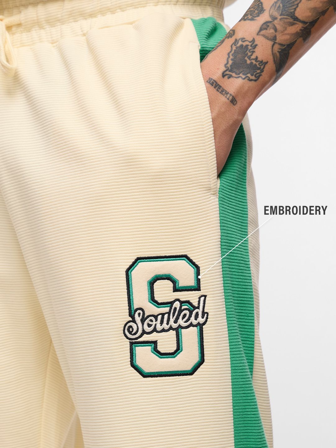 Ottoman Joggers: Alpine Drift Men Oversized Joggers online