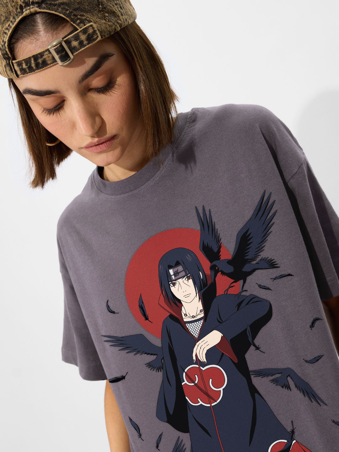 Naruto: Itachi Women Oversized T-Shirts online