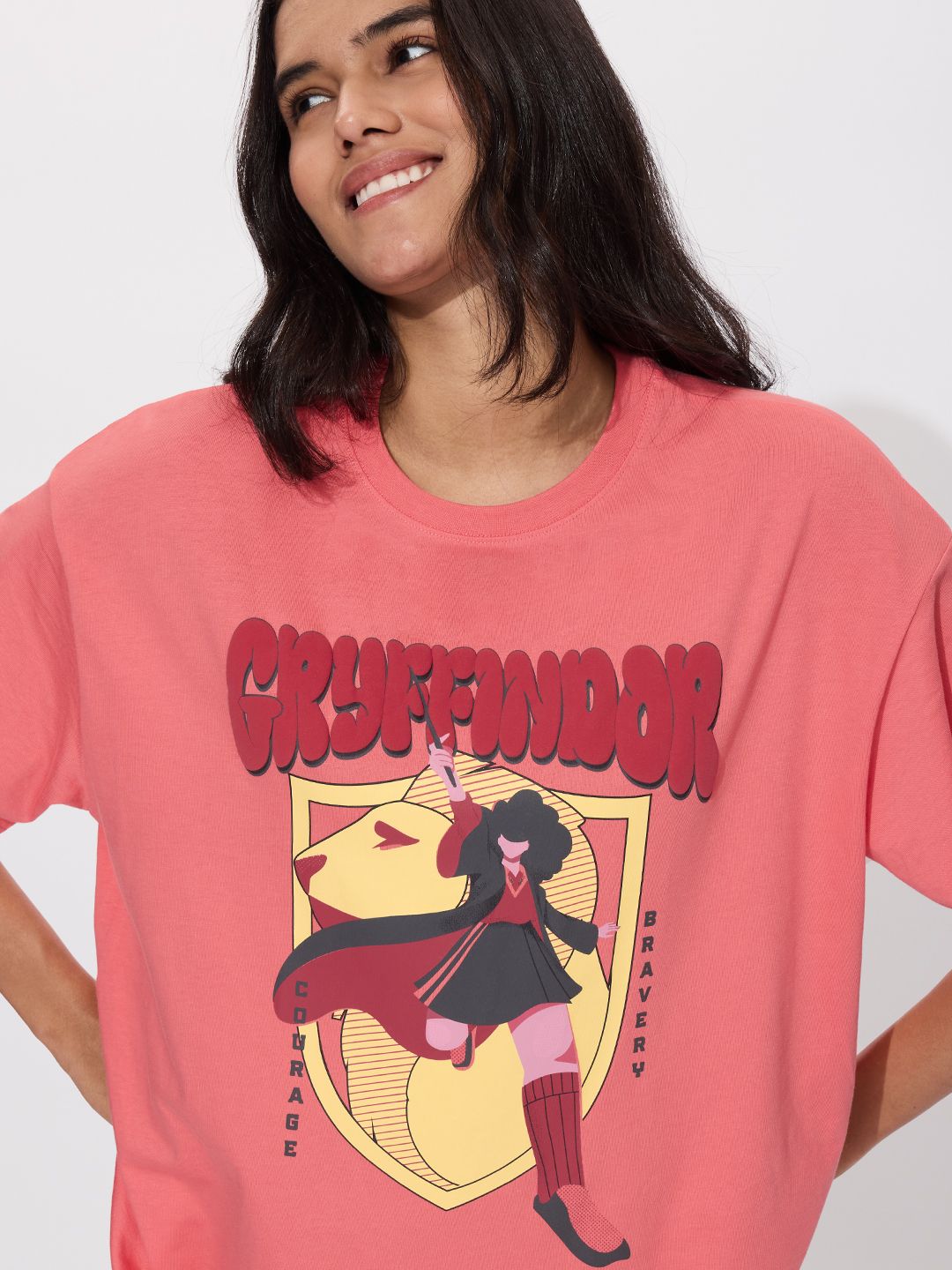 Harry Potter: Gryffindor Women Oversized T-Shirts online