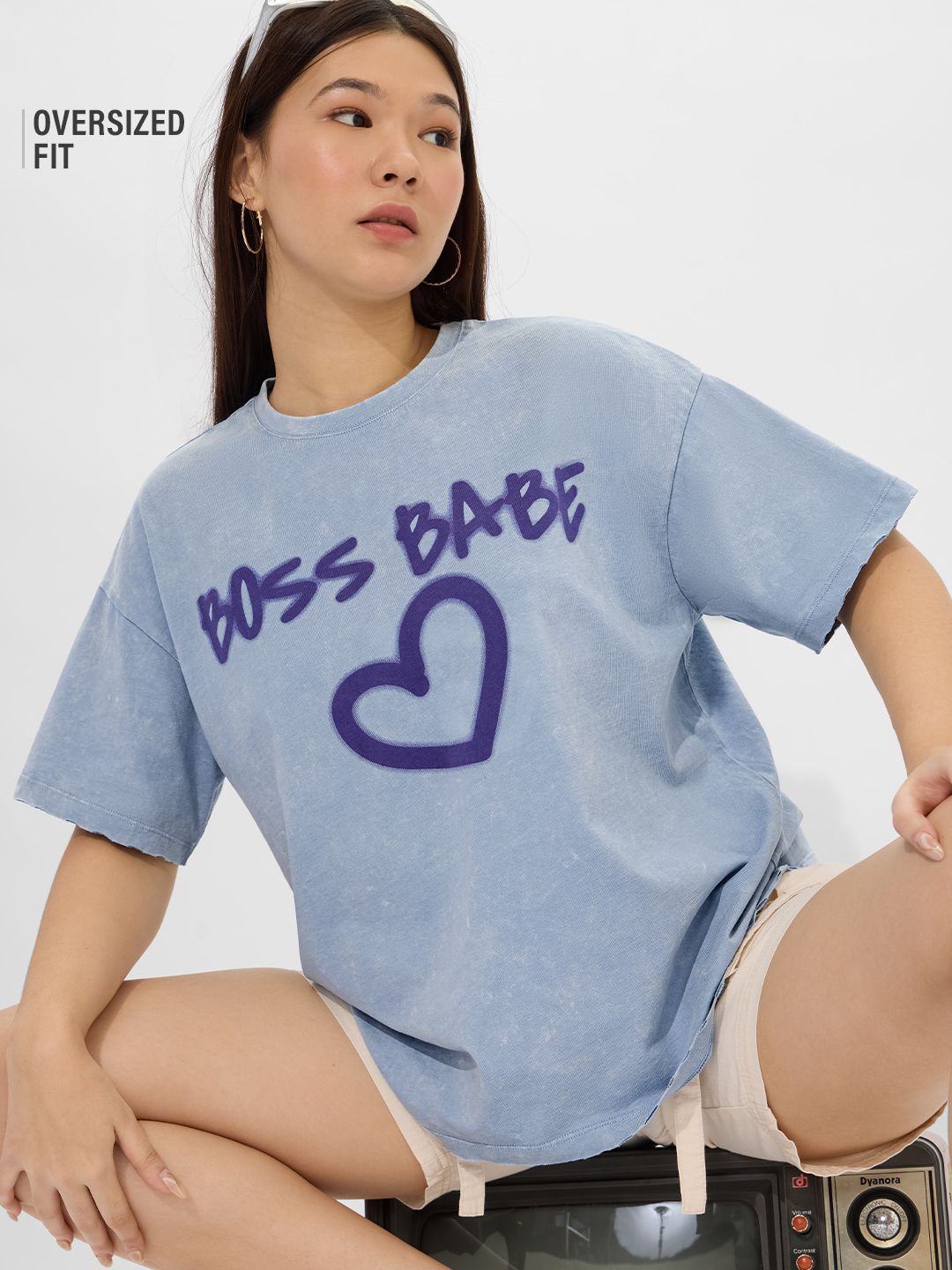 TSS Originals: Boss Babe Women Oversized T-Shirts