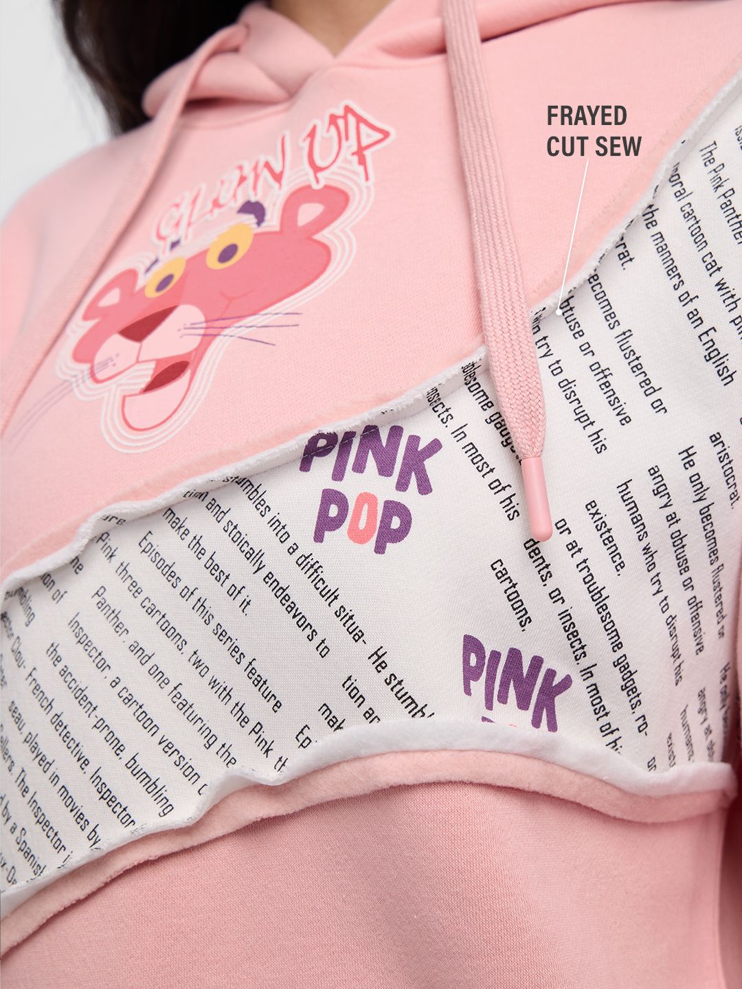 Pink Panther: Pink Love Women Oversized Hoodies online