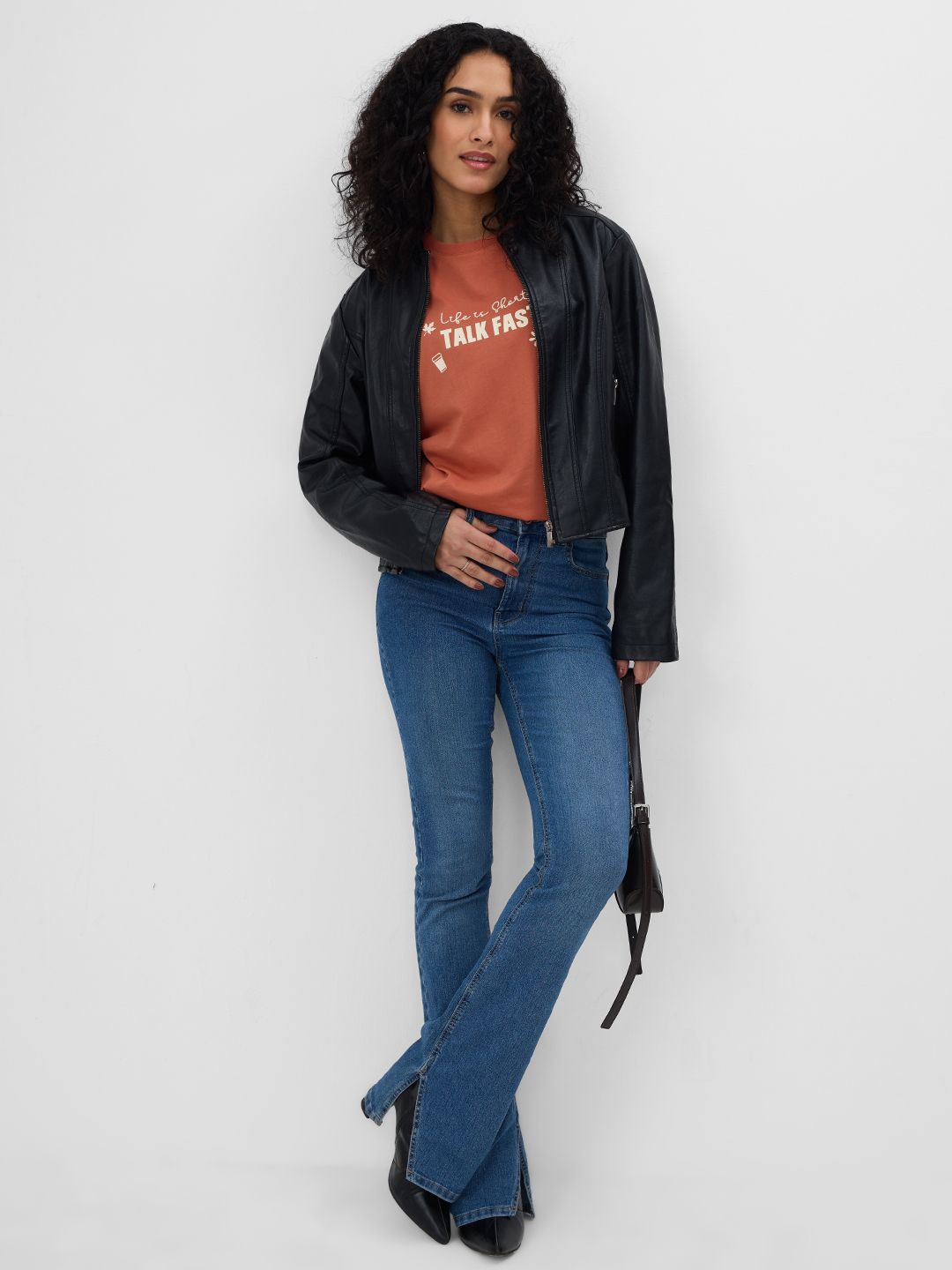 Buy Gilmore Girls: Talk Fast Women Relaxed Fit T-Shirts