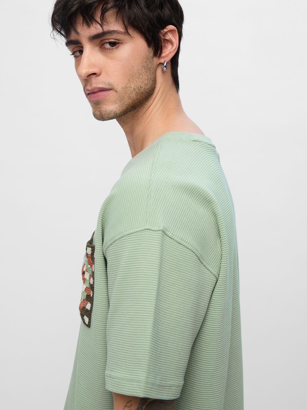 Buy Ottoman T-shirt: Indie Weave Oversized T-Shirts